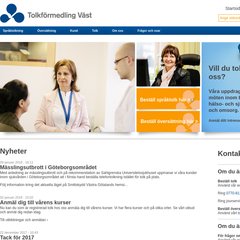 www.Tolkformedlingvast.se - Tolkförmedling Väst