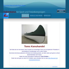 www.Toms-kanu-discount.de - Toms Kanu Discount Elmshorn