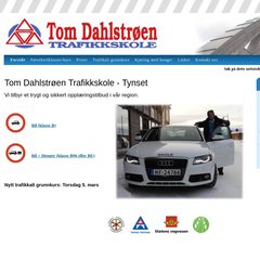 www.Tomtrafikkskole.no - Tom Dahlstrøen Trafikkskole - Tynset
