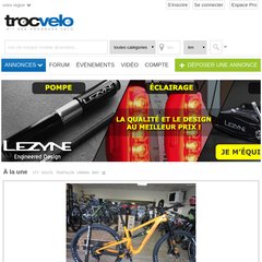 www.Troc-velo.fr - Vélo occasion, achat et vente vélo course