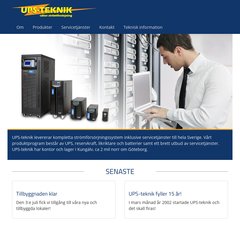 www.Ups-teknik.se - UPS-teknik i Väst AB