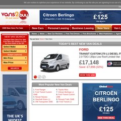 www.Vans2buy.co.uk - New Vans for Sale