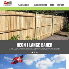 www.Vejrumbrohegnflag.dk - Vejrumbro Hegn & Flagstænger aps