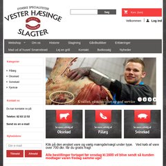 www.Vh-slagter.dk - Vester Hæsinge Slagterforretning