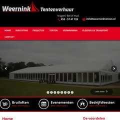 www.Weerninktenten.nl - Tentenverhuur voor evenementen