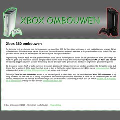 Wanorde Prediken vandaag www.Xbox-ombouwen.nl - Xbox Ombouwen - Xbox 360 ombouwen informatie